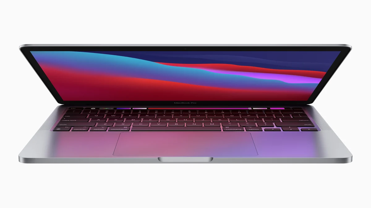 MacBook Pro de 13 pulgadas M1 de 2020, foto oficial de Apple